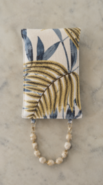 Yellow feather prayer bag - Image 2