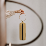 Mustard yellow prayer bag