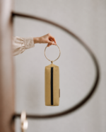 Mustard yellow prayer bag