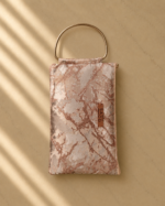 Blush Jacquard Prayer Bag