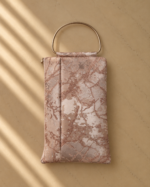 Blush Jacquard Prayer Bag - Image 4